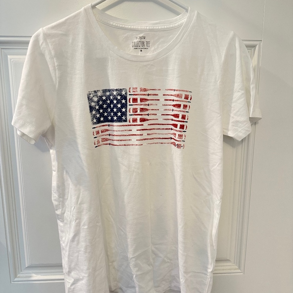 J Crew Patriotic Tee